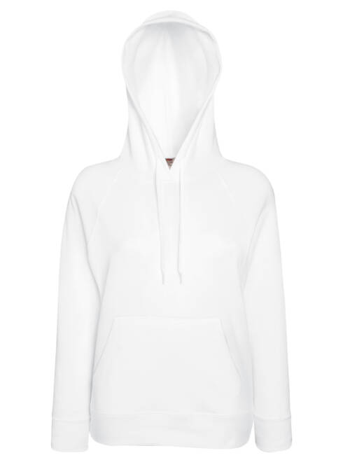 Fruit of the Loom Ladies Lightweight Hooded Sweat Ladies Lightweight Hooded Sweat – M, weiß-30