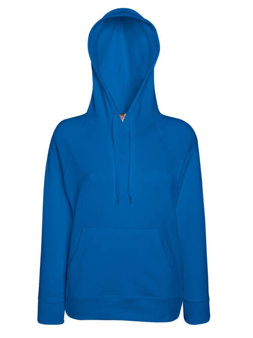 Fruit of the Loom Ladies Lightweight Hooded Sweat Ladies Lightweight Hooded Sweat – 2XL, royal-51