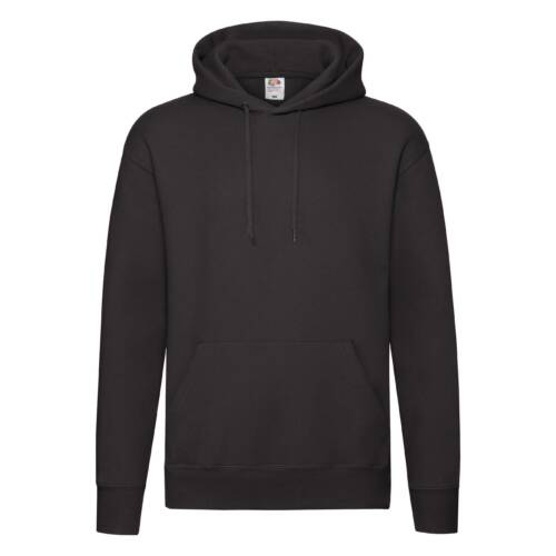 Fruit of the Loom Premium Hooded Sweat Premium Hooded Sweat – 2XL, Black-36