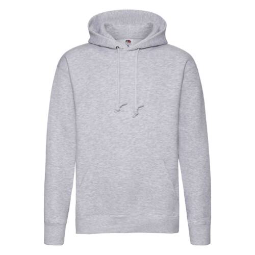 Fruit of the Loom Premium Hooded Sweat Premium Hooded Sweat – 2XL, Heather Grey-94
