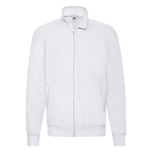 Fruit of the Loom Lightweight Sweat Jacket Lightweight Sweat Jacket – 2XL, White-30