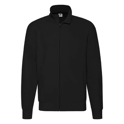 Fruit of the Loom Lightweight Sweat Jacket Lightweight Sweat Jacket – 2XL, Black-36