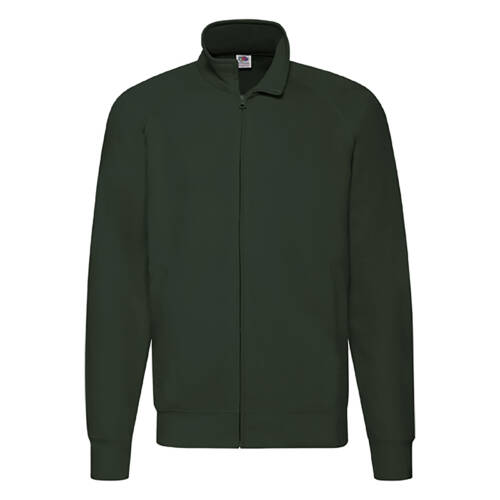 Fruit of the Loom Lightweight Sweat Jacket Lightweight Sweat Jacket – 2XL, Bottle Green-38