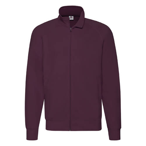 Fruit of the Loom Lightweight Sweat Jacket Lightweight Sweat Jacket – 2XL, Burgundy-41