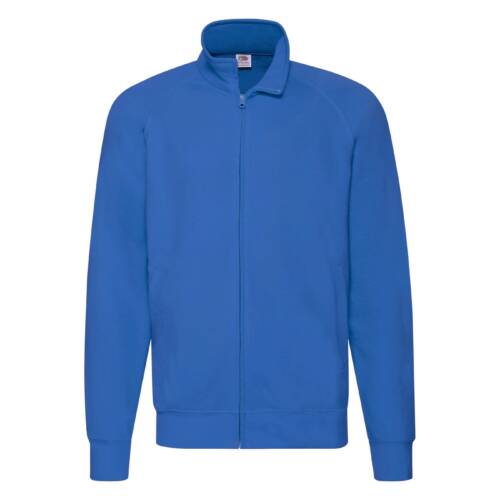 Fruit of the Loom Lightweight Sweat Jacket Lightweight Sweat Jacket – 2XL, Royal Blue-51
