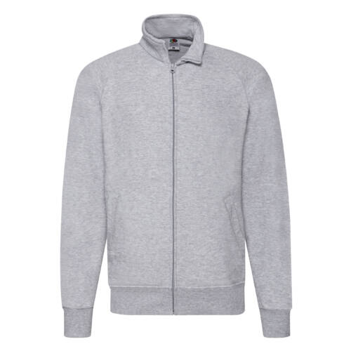 Fruit of the Loom Lightweight Sweat Jacket Lightweight Sweat Jacket – 2XL, Heather Grey-94