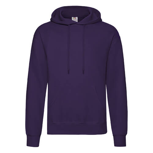 Fruit of the Loom Classic Hooded Sweat Classic Hooded Sweat – 2XL, Purple-PE