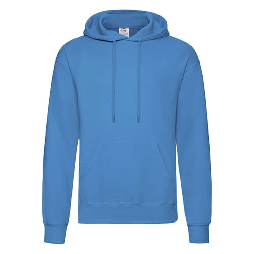 Fruit of the Loom Classic Hooded Sweat Classic Hooded Sweat – 2XL, Azure Blue-ZU