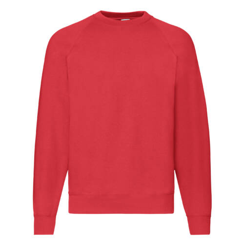 Fruit of the Loom Classic Raglan Sweat Classic Raglan Sweat – 2XL, Red-40