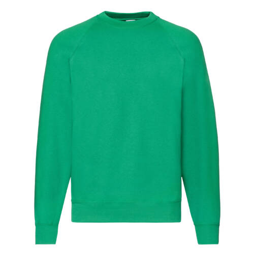 Fruit of the Loom Classic Raglan Sweat Classic Raglan Sweat – 2XL, Kelly Green-47