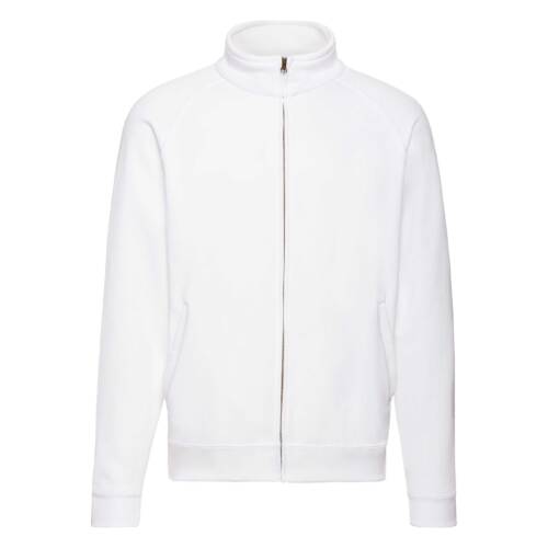 Fruit of the Loom Classic Sweat Jacket Classic Sweat Jacket – 2XL, White-30