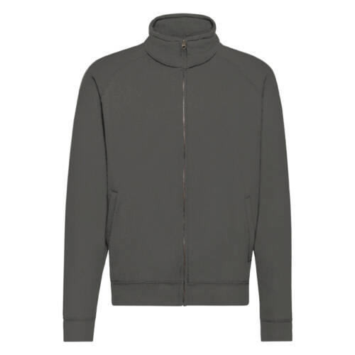 Fruit of the Loom Classic Sweat Jacket Classic Sweat Jacket – 2XL, Light Graphite-GL