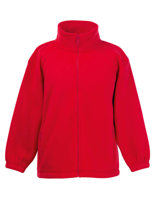 Fruit of the Loom Kids Full Zip Fleece Kids Full Zip Fleece – 104, rot-40