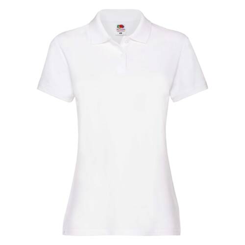 Fruit of the Loom Ladies Premium Polo Ladies Premium Polo – 2XL, White-30