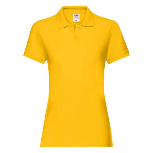 Fruit of the Loom Ladies Premium Polo Ladies Premium Polo – 2XL, Sunflower-34