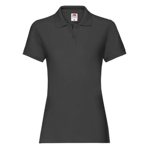 Fruit of the Loom Ladies Premium Polo Ladies Premium Polo – 2XL, Black-36