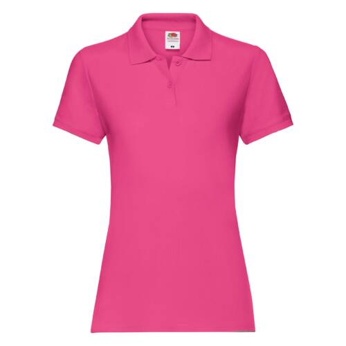 Fruit of the Loom Ladies Premium Polo Ladies Premium Polo – 2XL, Fuchsia-57
