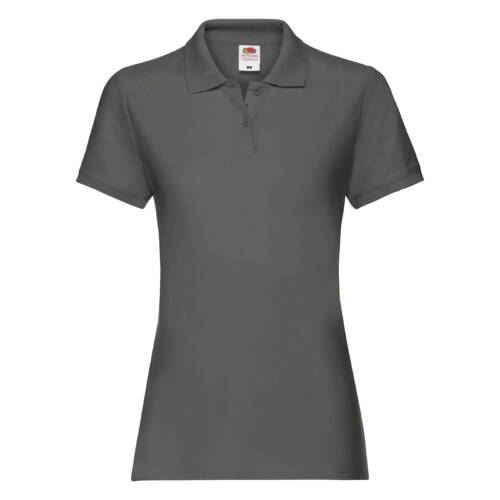 Fruit of the Loom Ladies Premium Polo Ladies Premium Polo – 2XL, Light Graphite-GL