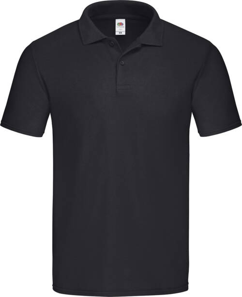 Fruit of the Loom Original Polo Original Polo – 2XL, Black-36
