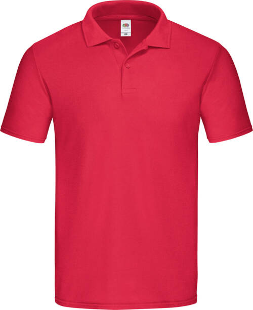 Fruit of the Loom Original Polo Original Polo – 2XL, Red-40