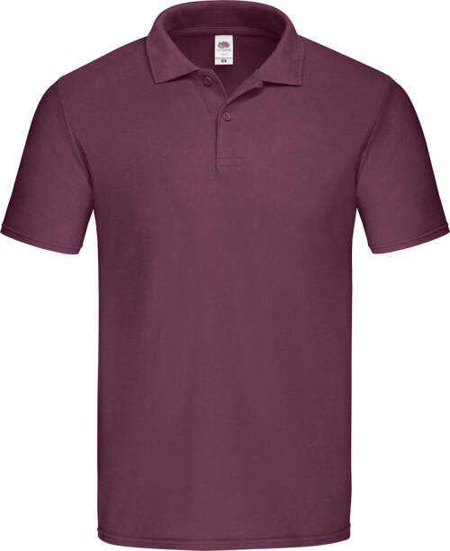 Fruit of the Loom Original Polo Original Polo – 2XL, Burgundy-41