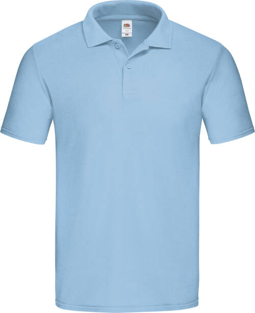 Fruit of the Loom Original Polo Original Polo – 2XL, Sky Blue-YT