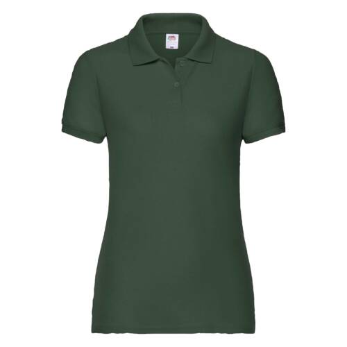 Fruit of the Loom Ladies 65/35 Polo Ladies 65/35 Polo – 2XL, Bottle Green-38