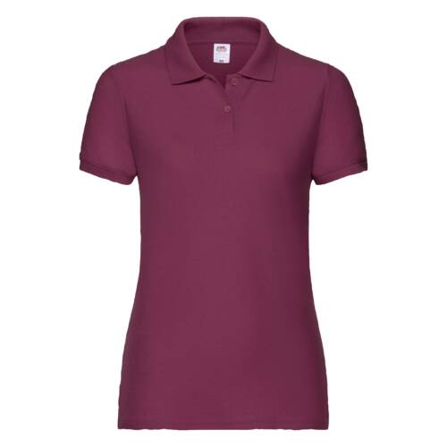 Fruit of the Loom Ladies 65/35 Polo Ladies 65/35 Polo – 2XL, Burgundy-41