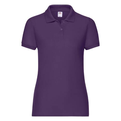 Fruit of the Loom Ladies 65/35 Polo Ladies 65/35 Polo – 2XL, Purple-PE