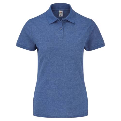 Fruit of the Loom Ladies 65/35 Polo Ladies 65/35 Polo – 2XL, Heather Royal-R6