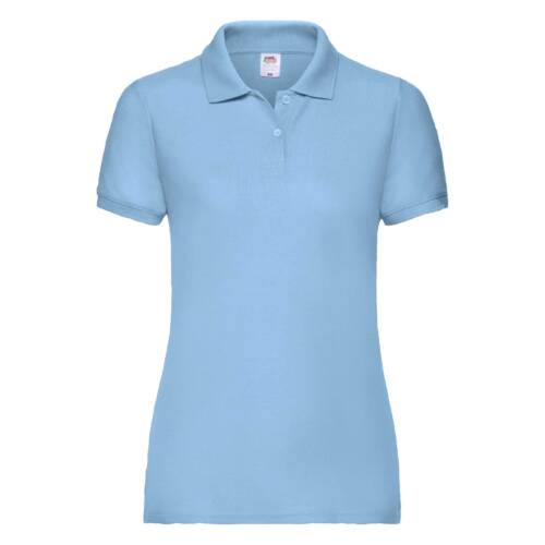 Fruit of the Loom Ladies 65/35 Polo Ladies 65/35 Polo – 2XL, Sky Blue-YT