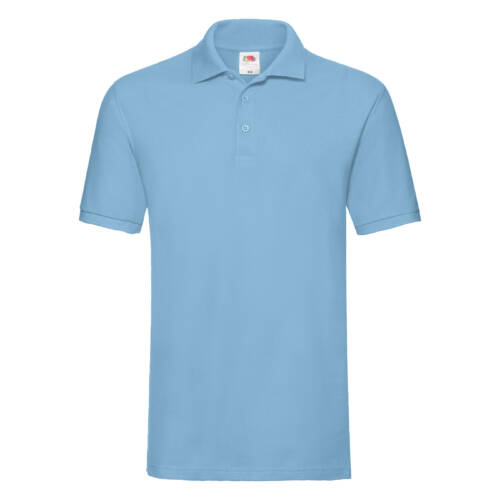 Fruit of the Loom Premium Polo Premium Polo – 2XL, Sky Blue-YT