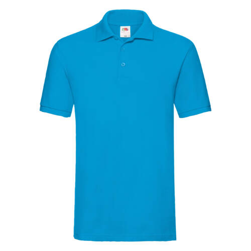 Fruit of the Loom Premium Polo Premium Polo – 2XL, Azure Blue-ZU