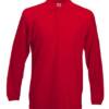 Fruit of the Loom Premium Long Sleeve Polo Premium Long Sleeve Polo – 2XL, rot-40