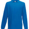 Fruit of the Loom Premium Long Sleeve Polo Premium Long Sleeve Polo – 2XL, royal-51