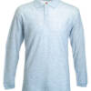 Fruit of the Loom Premium Long Sleeve Polo Premium Long Sleeve Polo – S, ashgrau-93