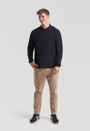 Fruit of the Loom Premium Long Sleeve Polo