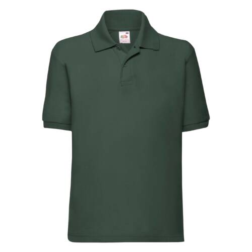 Fruit of the Loom Kids 65/35 Polo Kids 65/35 Polo – 104, Bottle Green-38