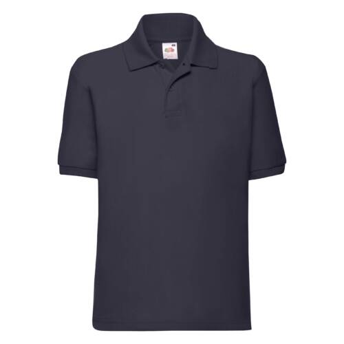 Fruit of the Loom Kids 65/35 Polo Kids 65/35 Polo – 104, Deep Navy-AZ