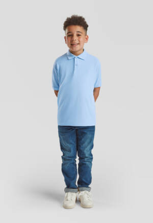 Fruit of the Loom Kids 65/35 Polo