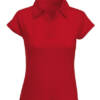 Fruit of the Loom Lady-Fit Rib Polo Lady-Fit Rib Polo – S, rot-40