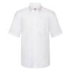 Fruit of the Loom Short Sleeve Oxford Shirt Short Sleeve Oxford Shirt – 2XL, White-30