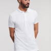 RUSSELL Mens Fitted Stretch Polo