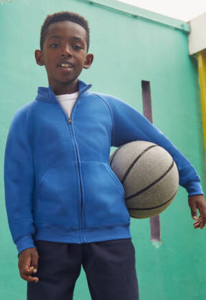 Fruit of the Loom Kids Classic Sweat Jacket 80/20