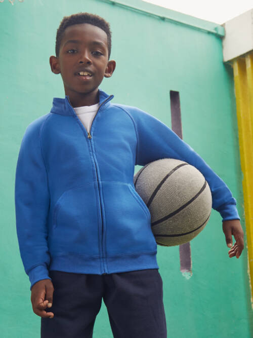 Fruit of the Loom Kids Classic Sweat Jacket 80/20