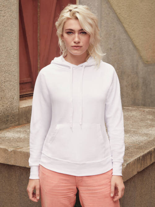 Fruit of the Loom Ladies Lightweight Hooded Sweat