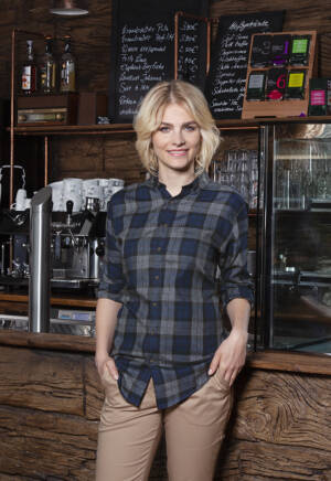 Karlowsky Damen Karobluse Urban-Style