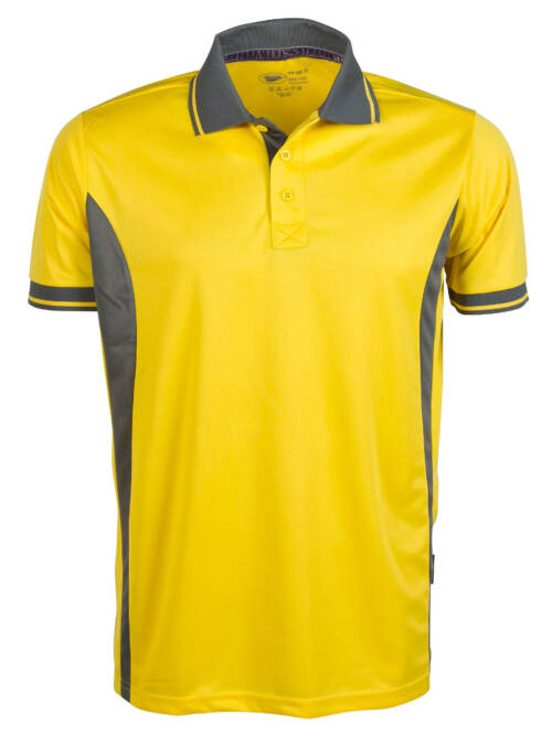 Pen Duick Herren-Polo Sport Herren-Polo Sport – L, gold/titanium-K2/TI