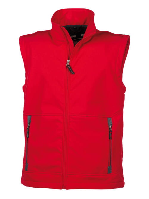 Pen Duick Softshell-Bodywarmer Fastnet Softshell-Bodywarmer Fastnet – 2XL, rot-40