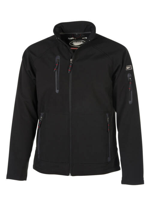 Pen Duick Herren-Softshell-Jacke Plymouth Herren-Softshell-Jacke Plymouth – S, schwarz-36